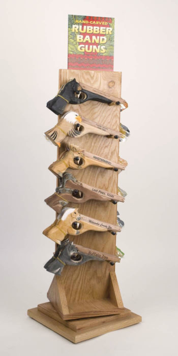 Rubber Band Shooter Counter Merchandising Deal