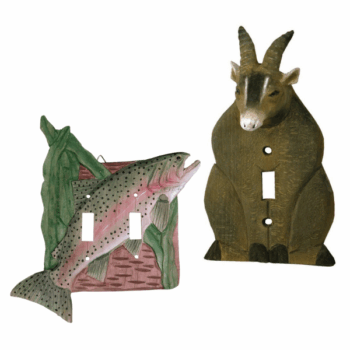 Hand Carved Switch Plates