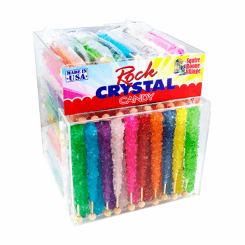 Acrylic Display Bin with False Front for<br>Rock Crystal Candy