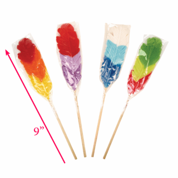 Feather Lollipops