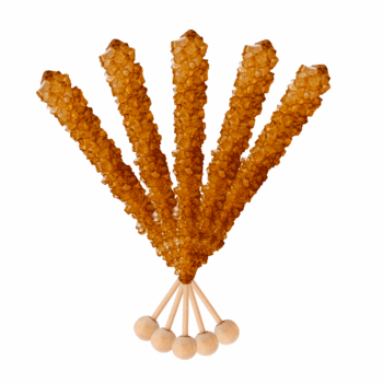 Dark Amber/Maple Syrup Rock Crystal Candy