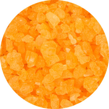 Orange Orange Rock Candy Crystals