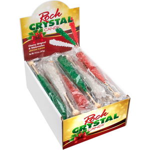 Christmas 24ct Rock Crystal Candy Self Merchandising Box
