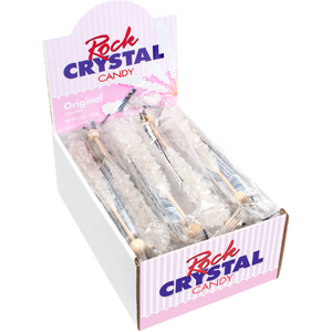 Clear/Original 24ct Rock Crystal Candy Self Merchandising Box