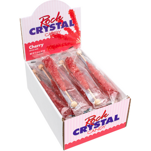 Red/Cherry 24ct Rock Crystal Candy Self Merchandising Box