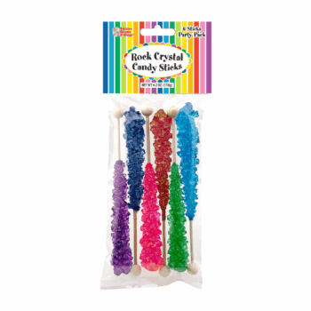 Rock Crystal Candy 6 Stick Party Pack